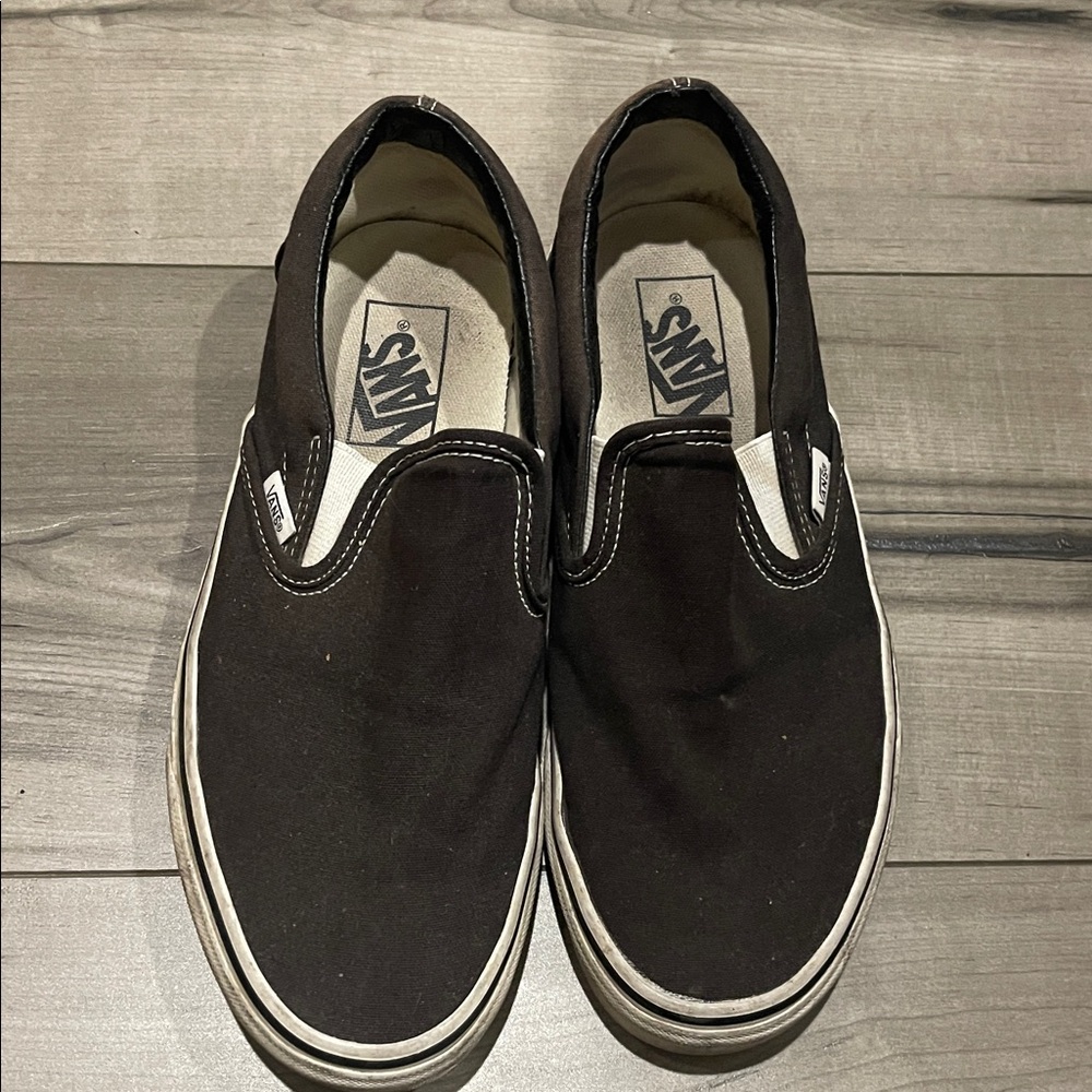 Vans Classic Black Slip-On Shoes